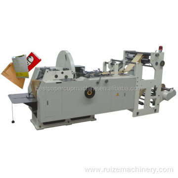 Flat Bottom paper bag making machine price